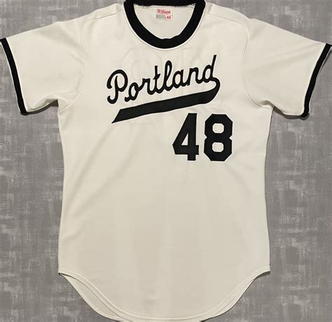 Authentic Vintage Wilson Portland Pilots Baseball Jersey Ebay