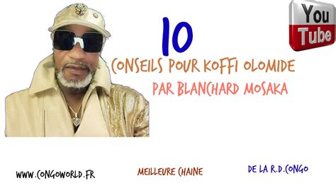 Blanchard Mosaka Fait Des Revelations Enorme Sur Koffi Olomide Heritier Wata Fabregas Tr S