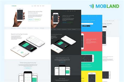 It features a flexible design, googe font. 50+ Best App Landing Page Templates 2020 | Design Shack