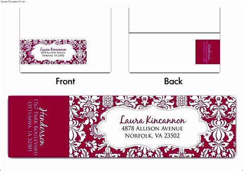 In the search box, look for a label; 5 Mailing Labels Template - SampleTemplatess ...