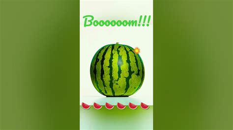 🍉 💣 Watermelon Explodes In 10 Seconds Animation 💥 Youtube