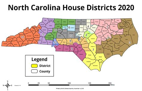 North Carolina State Districts Map Images And Photos Finder