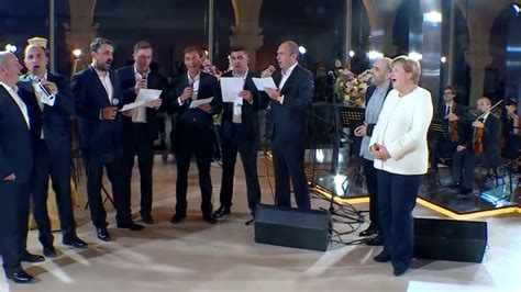 Angela dorothea merkel (née kasner; Georgia, Tbilisi: Angela Merkel is Singing, George Bush ...