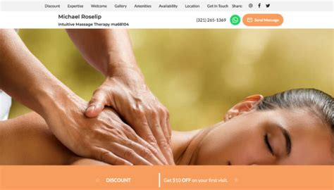 30 Best Examples Of Massage Websites Ueni Blog