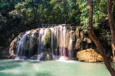 Visiting Erawan Waterfalls Thailand 2023 Guide