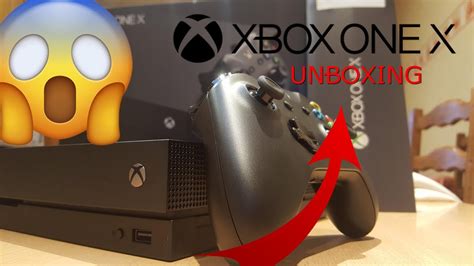 Unboxing Xbox One X YouTube