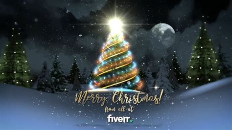 Create Beautiful Christmas Logo Animation For Your Brand By