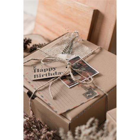 Maybe you would like to learn more about one of these? DIY Gift Packaging Kotak / Kado / Hadiah Rustic Aesthetic ...