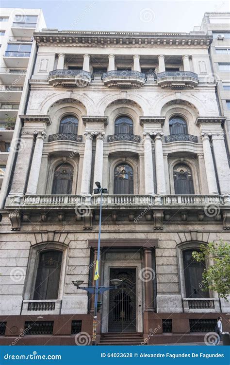 Montevideo Historical Building Uruguay Editorial Stock Photo Image Of
