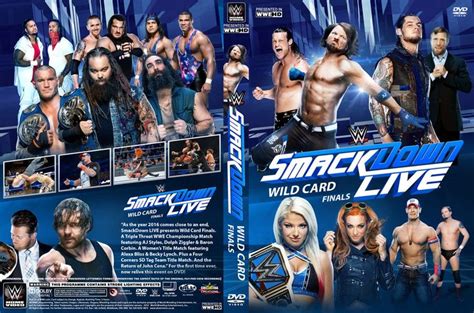 WWE SmackDown Wild Card Finals DVD Cover by Chirantha | Dvd covers