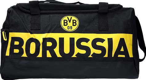 🖤 offizieller account von borussia dortmund 💛 🇺🇸 @blackyellow 🛒 @bvbshop 🗺 @bvbontour 👇 zum impressum: BVB Sporttasche mit Schriftzug Borussia Dortmund | real