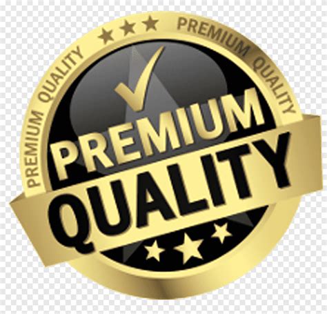 Quality Logo Illustration Graphics Quality Seal Emblem Label Png