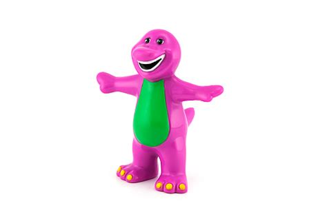 Barney The Purple Dinosaur Figure Toy Stock Photo Download Image Now