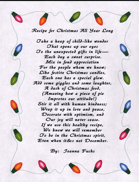 20 Top Christmas Poems Vitalcute