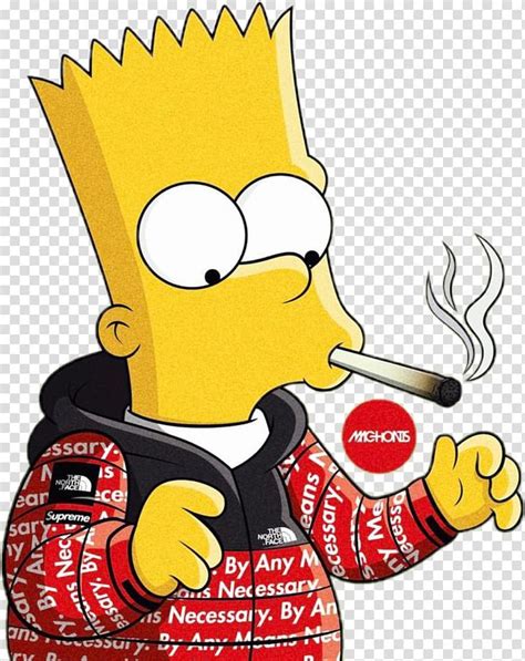 Bart Simpson Homer Simpson Supreme Graphic Designer, Supreme, Bart