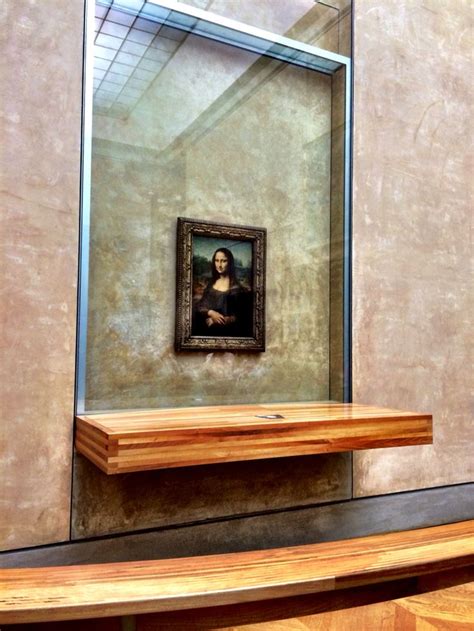 Mona Lisa At The Louvre Museum In Paris