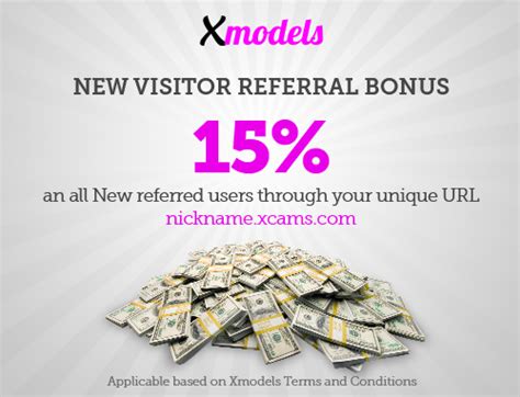 Xmodels Official On Twitter Models Get 15 User Referral For All
