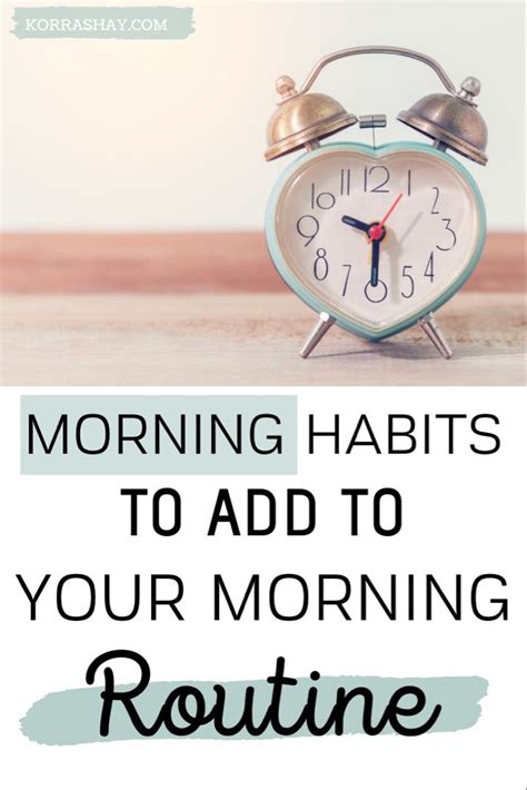 Morning Habits To Add To Your Morning Routine In 2020 Morning Habits