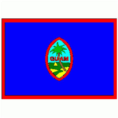 Gu Flag State Of Guam Flag Ultimate Flags