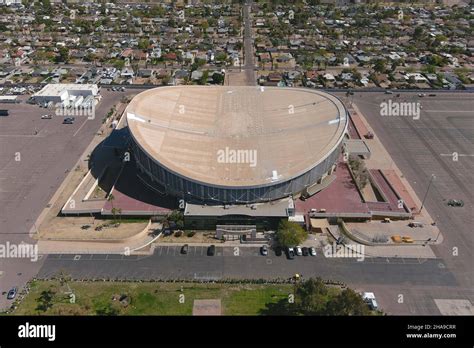An Aerial View Of The Arizona Veterans Memorial Coliseum Tuesday
