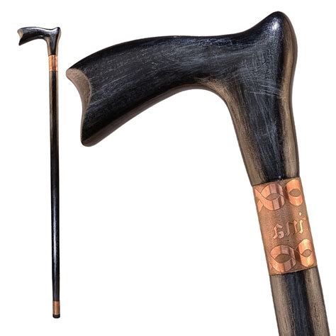 Artfully Handcrafted Of Oak Wood This Antique Look Cane Is Durable For