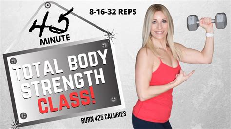 MINUTE TOTAL BODY STRENGTH CLASS Shaky Muscle Workout Tracy Steen YouTube