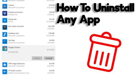 How To Uninstall And Fix Any App Youtube