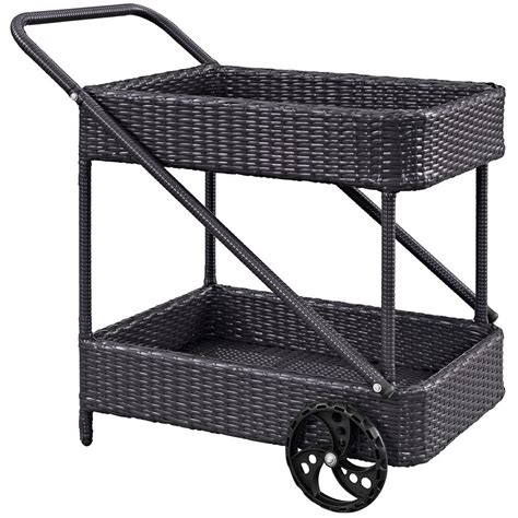 Quality office furniture · gsa contract furniture MODWAY Replenish Outdoor Patio Beverage Cart in Espresso ...