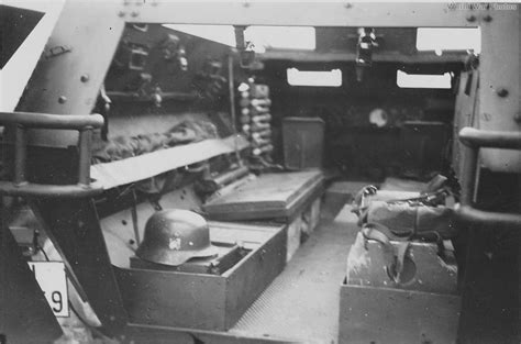 Hanomag Sdkfz 251 Interior 2 World War Photos