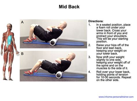 23 Best Images About Mid Back Pain Exercises On Pinterest