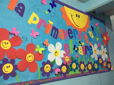 13 Periódicos Murales De Marzo Y Primavera Educación Preescolar