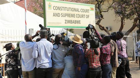 Constitutional Court Battle Over Poll Grips Zimbabwe The Times