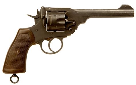 Deactivated Wwi And Wwii Issued Webley Mk6 455 Revolver Allied