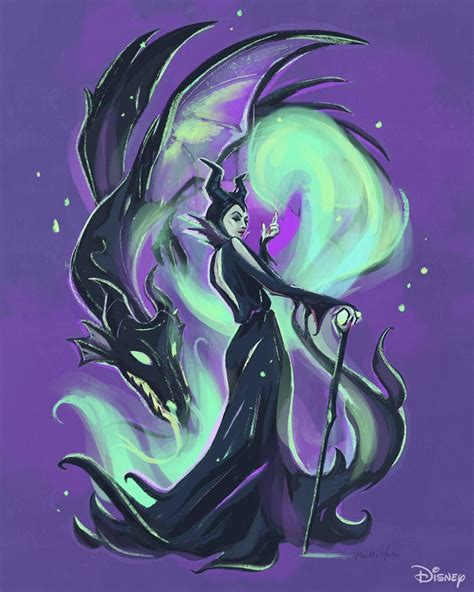 Celebrate Halloween With Some Wickedly Good Disney Villains Art