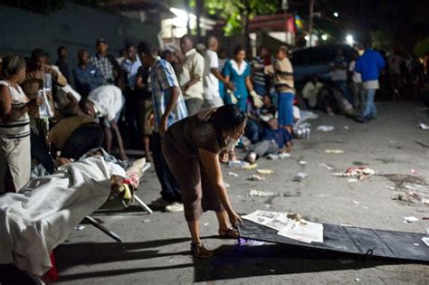 Erdbeben In Port Au Prince Haitis Präsident Befürchtet Zehntausende