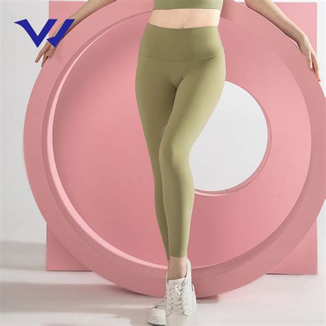 New Non Embarrassing Line Naked Front Seamless Yoga Pants Womens
