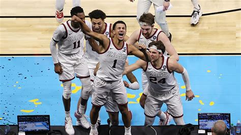 Gonzaga Becomes The Last Undefeated Di Mens College Basketball Team To