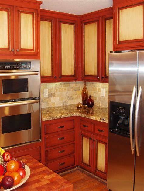 The number of small kitchen ideas is endless once you. How to Paint Kitchen Cabinets in a Two-Tone Finish ...