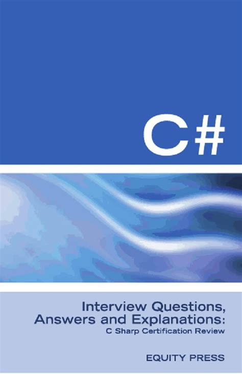 C Interview Questions Answers And Explanations C Sharp