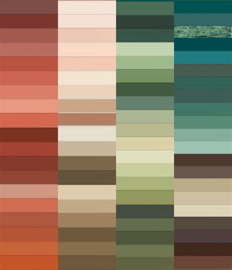 My Gamine Autumn Extended Palette In Hex Codes Version 2