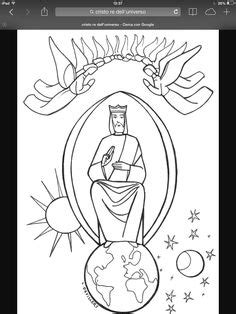 Jesus Christ King Coloring Page + | Catholic Pinterest | Coloring pages