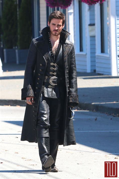 Colin Odonoghue On The Set Of Once Upon A Time Tom Lorenzo