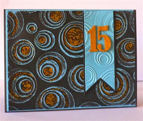 Happy 15th Birthday Card By Adriana Bolzon Couture Creations