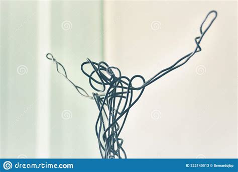 Metal Wire Figure Of Jesus Christ Stock Image Image Of Spiritual