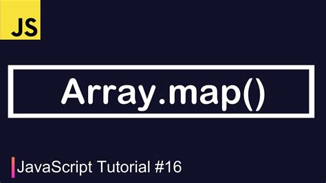 We discussed sorting a numerical array, how to sort an array of objects, and using reverse() to reverse the contents of an array. JavaScript Tutorial #16 | Array.map() method - YouTube