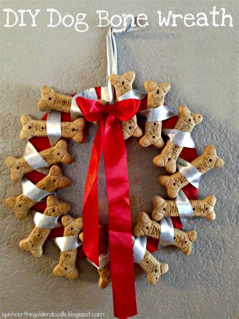 Todays Diy Project Is A Dog Bone Wreath This Makes A Great T For