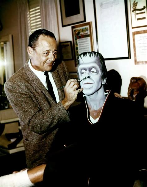 The Makeup Of Fred Gwynnes Herman Munster In ‘the Munsters In The