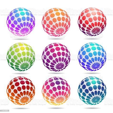 Multicolored Decorative Balls Stock Illustration Download Image Now