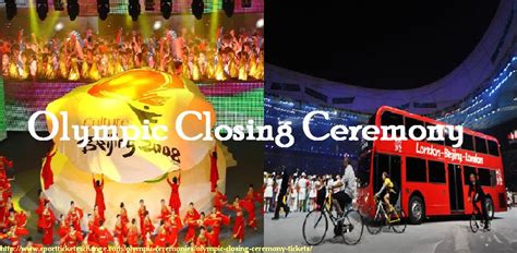 What to know about the closing ceremony for the 2018 winter olympics: Olympic Closing Ceremony Tickets: February 2012