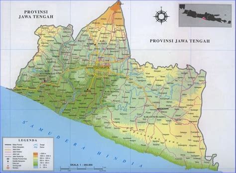 Peta fungsi kawasan hutaan provinsi daerah istimewa yogyakarta. Peta Yogyakarta (DIY) HD Lengkap Ukuran Besar dan Keterangannya